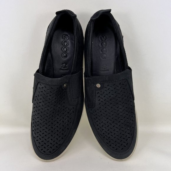 Ecco Collin 2.0 Slip On Perforated Leather Shoe Men’s Size 9 / EUR Size 43 - Picture 7 of 9
